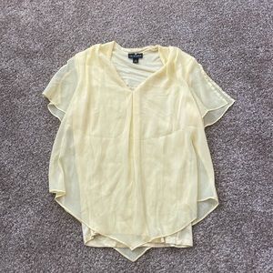 Dress yellow top
